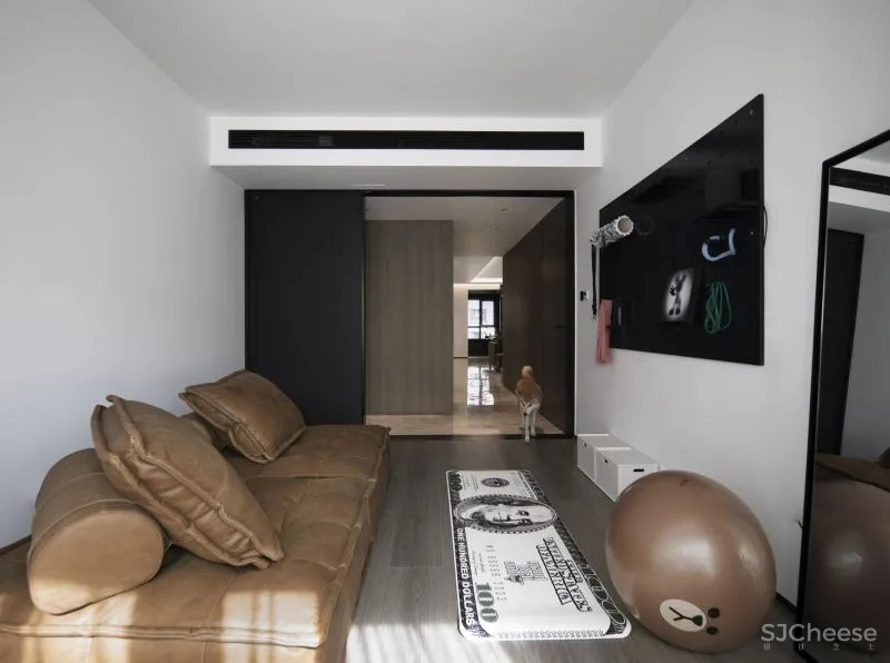 空间连通却互不干扰,全屋隐形收纳,上海190㎡大平层到底什么样?