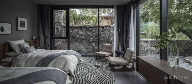 新作 现代与传统的相遇 九女峰 · 故乡的云山奢酒店 gad · line studio