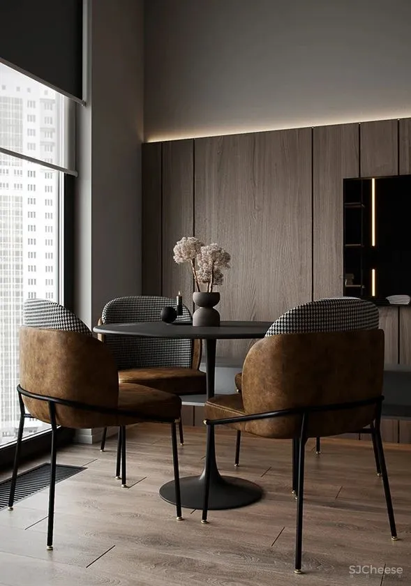 89㎡原木 黑色，你喜欢吗