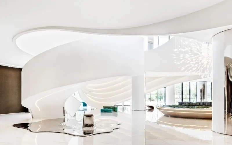 刘荣禄 中融蓝城·Co.C生活艺术馆,穿行宇宙的星际航母