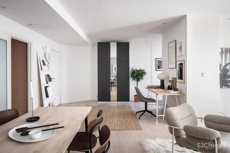 64㎡北欧风格,温馨甜美!