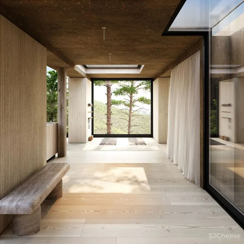 OBRIY新作 一座置身于山林间的瑜伽馆