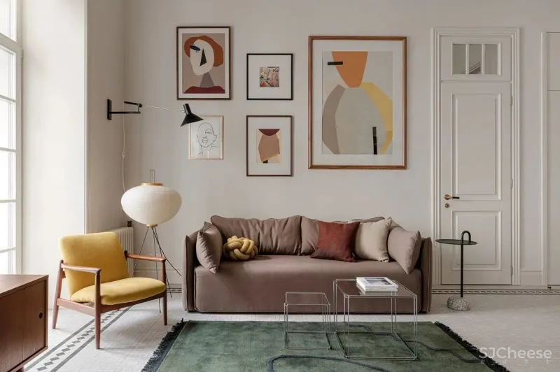 推荐交流—轻古典色彩公寓