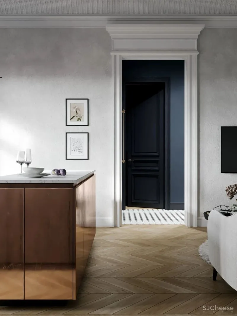 小居室的精致奢华,现代美感