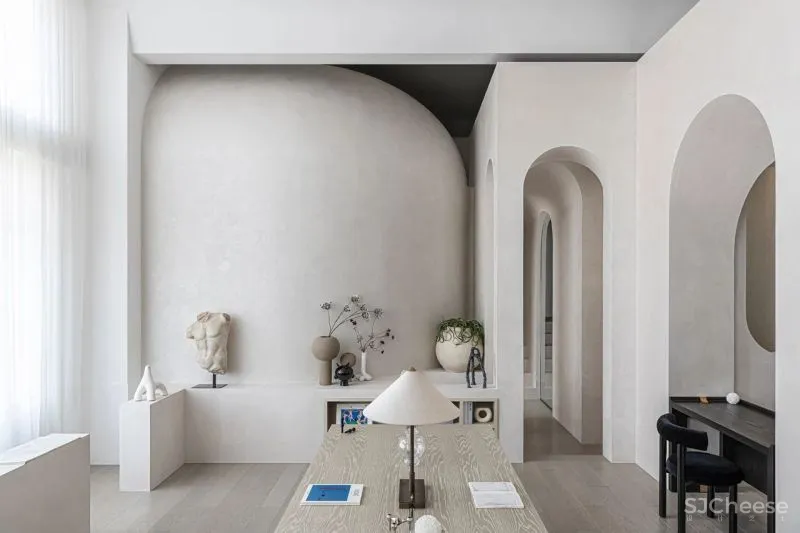 空间美学达到极致，让进入者在精神层面被感知