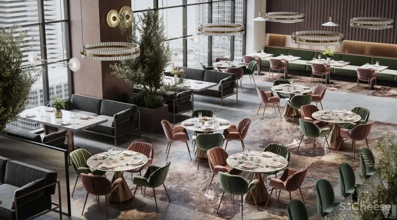 素雅现代的海滨别墅,通透