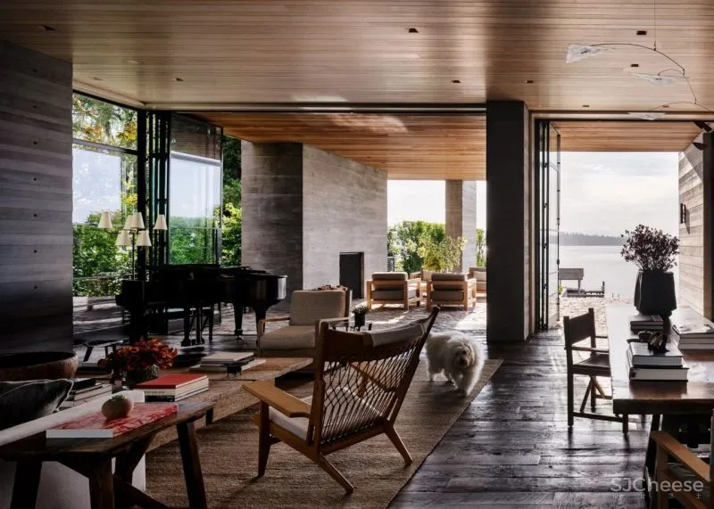 Scott Mitchell Studio-裸露混凝土超级豪宅设计•奢华与克制的完美平衡!