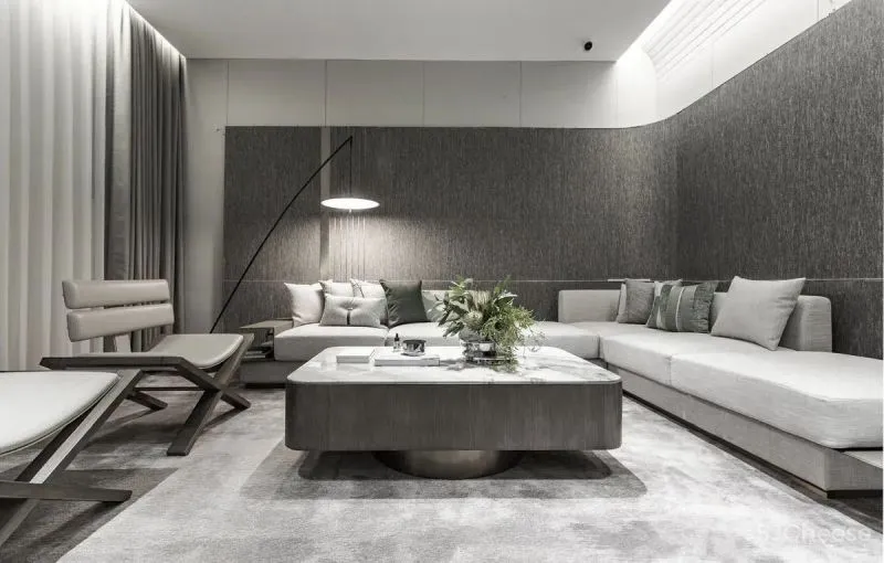 【景地组室内设计新作】深圳汇城茗院营销中心软装设计 自然 · 空间 · 共生