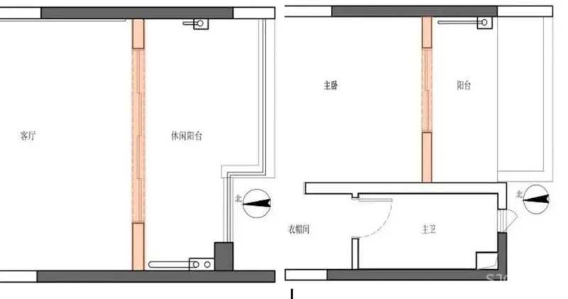 两道弧线串联起来的家，重新定义功能 理居设计