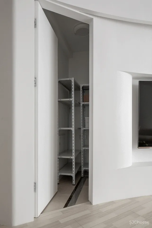 两道弧线串联起来的家，重新定义功能 理居设计