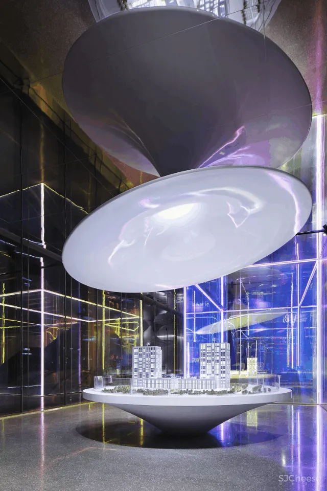 台湾刘荣禄软装-MDO硬装 杭州「苏荷汇」售楼处设计