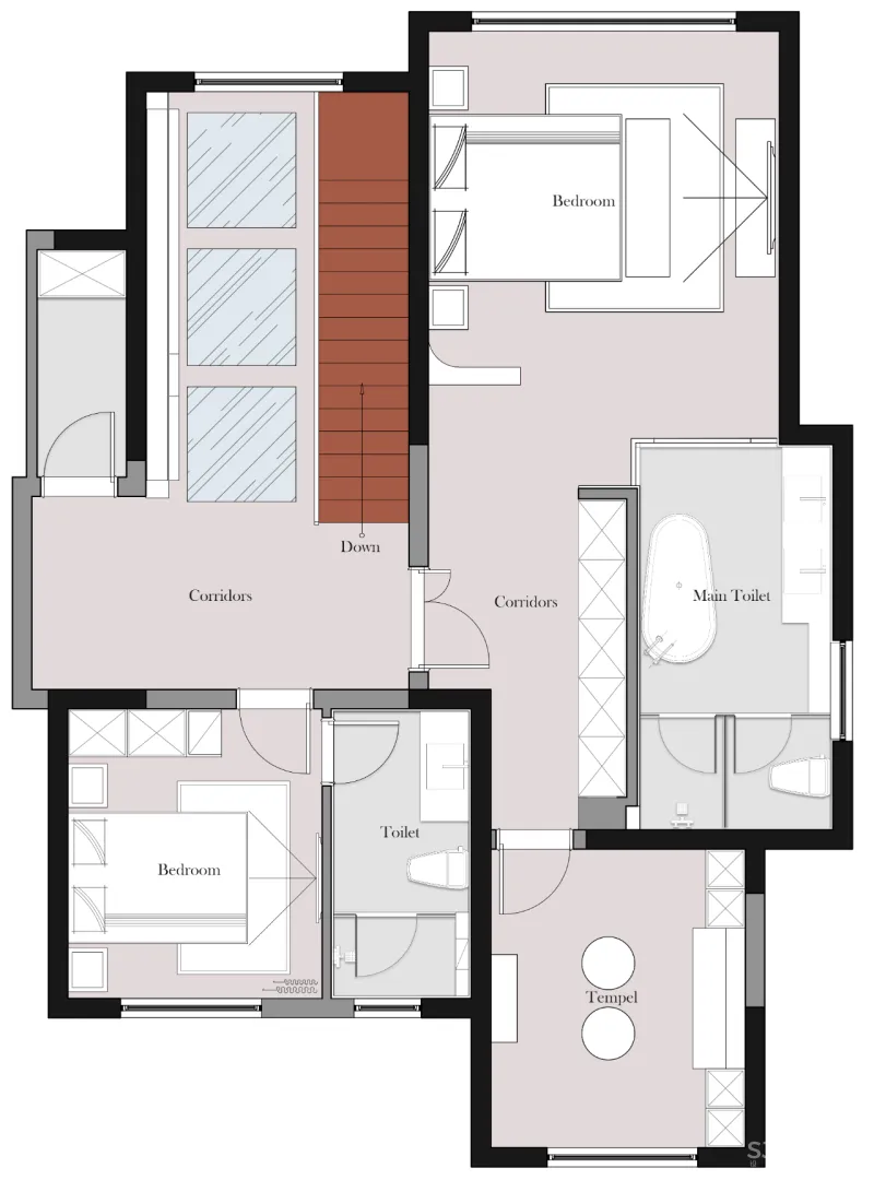 艺筑亦美设计新作 现代优雅 时尚住宅住宅