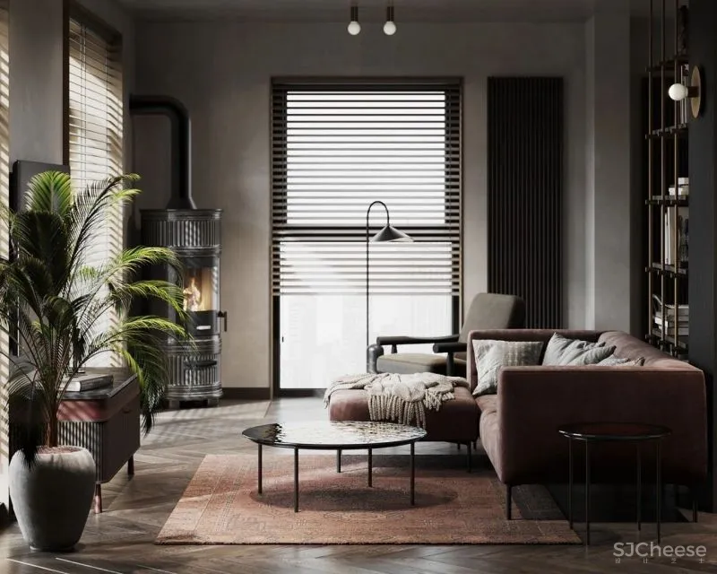 140㎡高级黑，雅痞范！