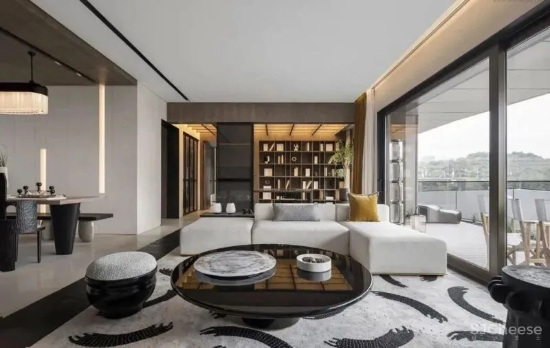 近境制作.唐忠汉丨重庆「麓悦江城」样板房