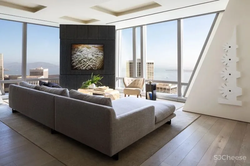 猛砸55亿打造的豪华公寓楼,内饰比别墅还奢华!