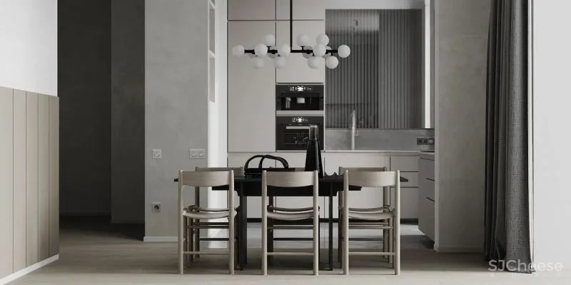 黑白灰极简公寓,越简单越高级!