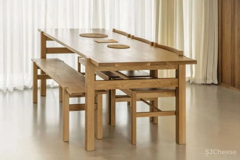 原木度假风，济州岛上的极简小公寓