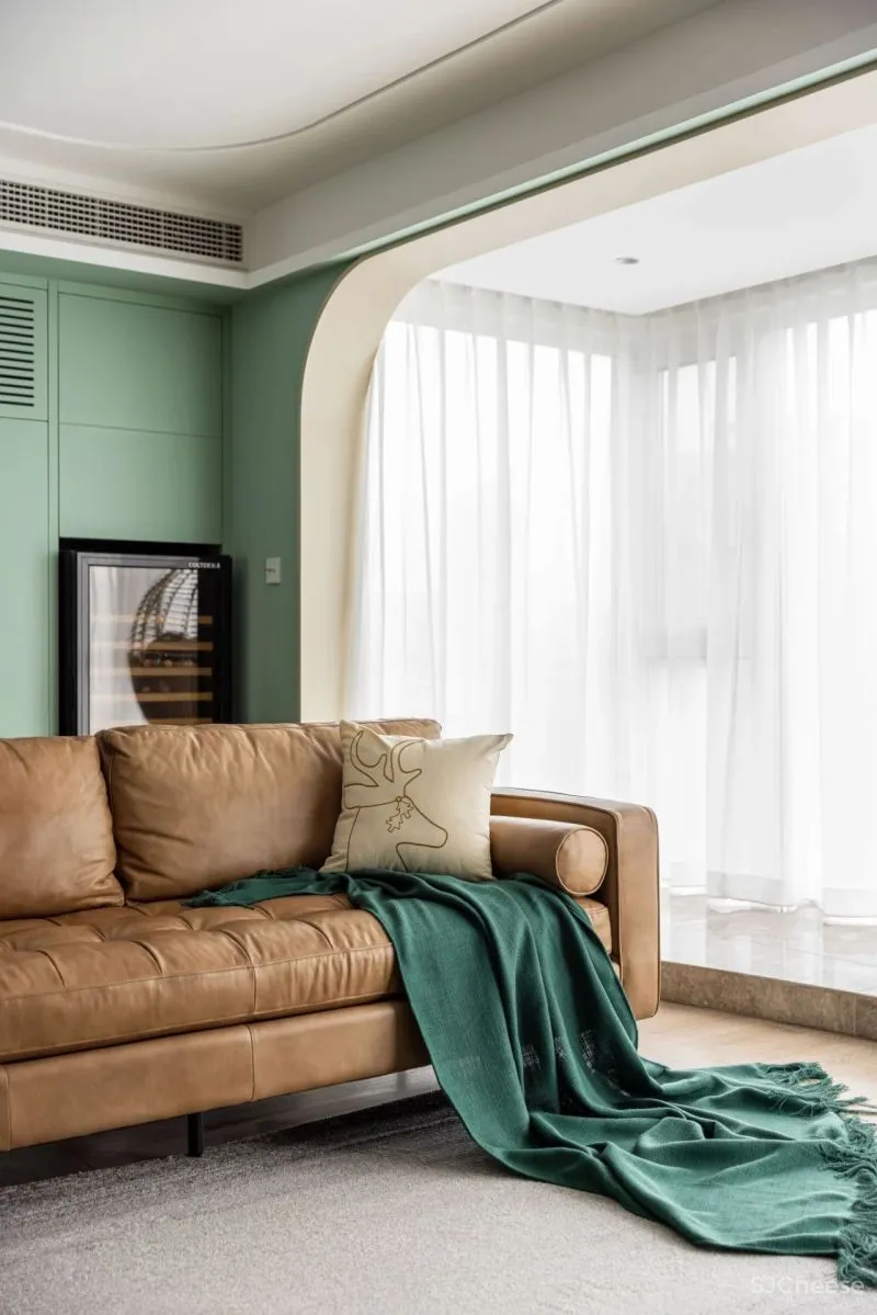 现代轻复古风,浪漫自然的家居感 花漾美作