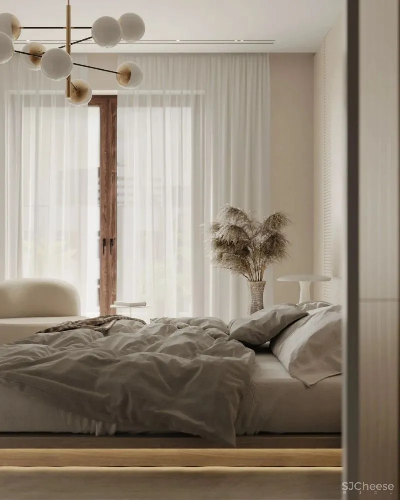 粉色 亚麻色,藏在公寓里的温润细腻!