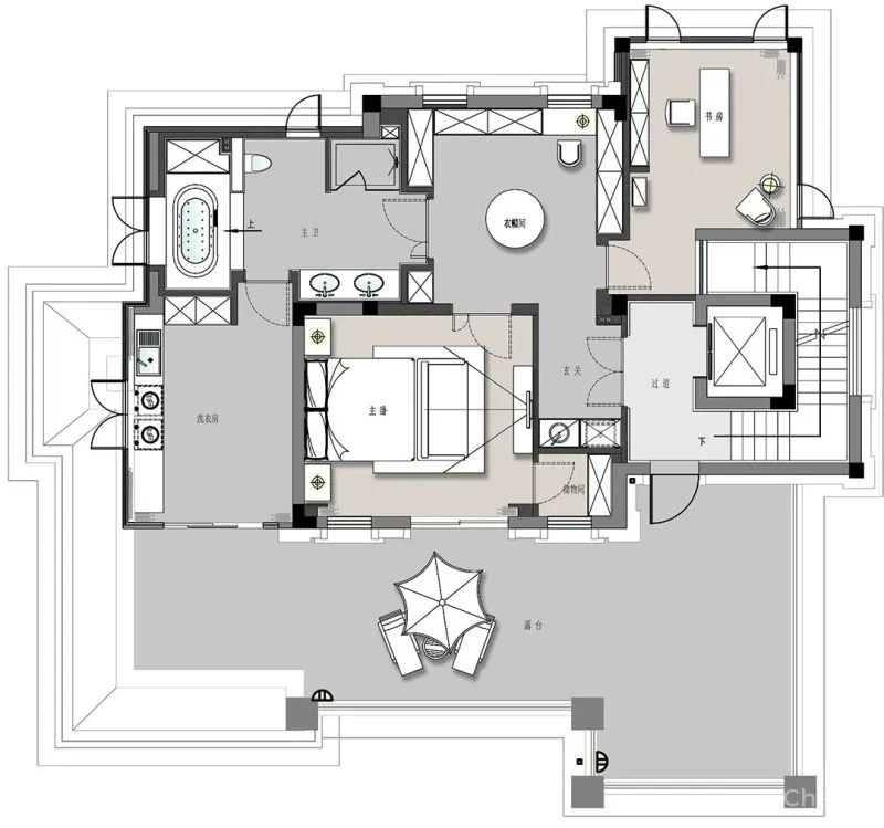 DASHING 大舍空间设计 苏州 1000㎡ 独栋别墅，以静观来审视日常！