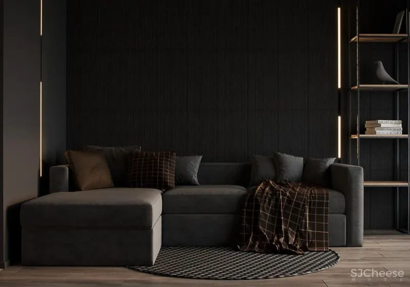 89㎡原木 黑色，你喜欢吗