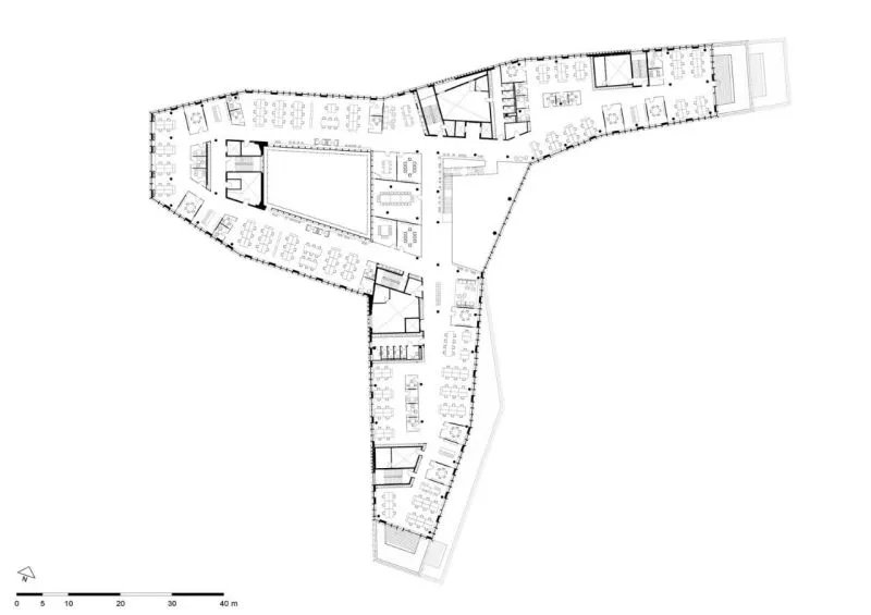 嘉士伯新总部大楼,可回收的黄铜外立面,示范了真正可持续理念!