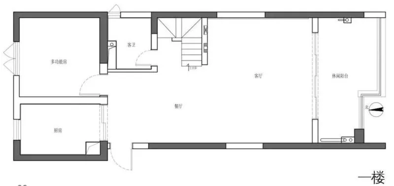 两道弧线串联起来的家，重新定义功能 理居设计