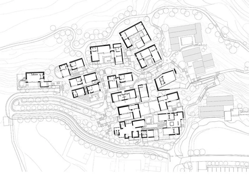 新作 现代与传统的相遇 九女峰 · 故乡的云山奢酒店 gad · line studio