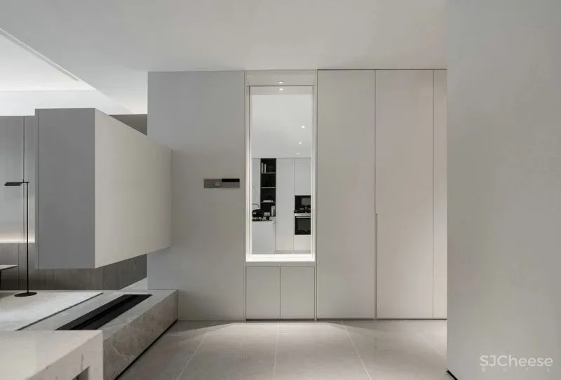 180㎡简约大平层，温和质感的湖畔住宅 南筑设计