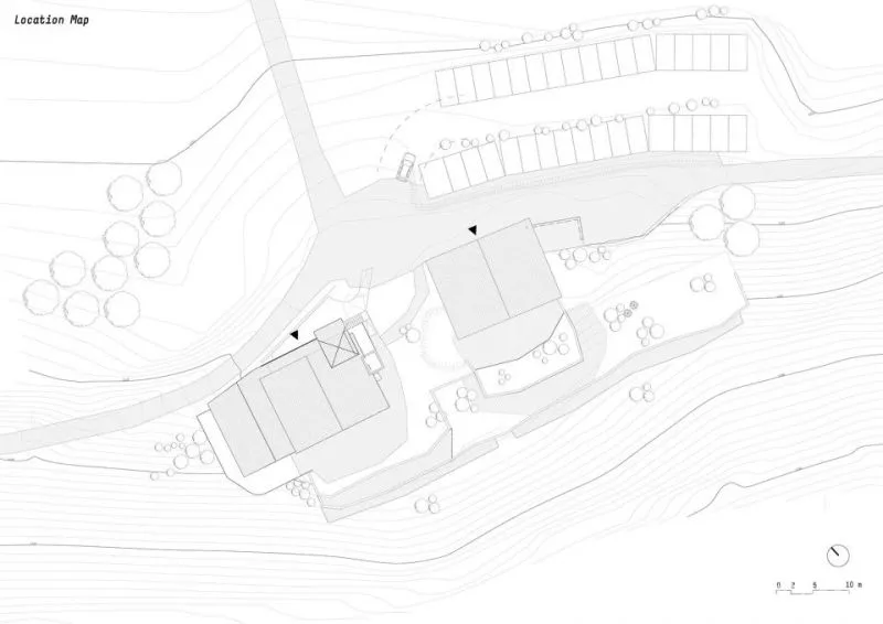 noa 新作 意大利依山而建 谷仓下的Gfell酒店