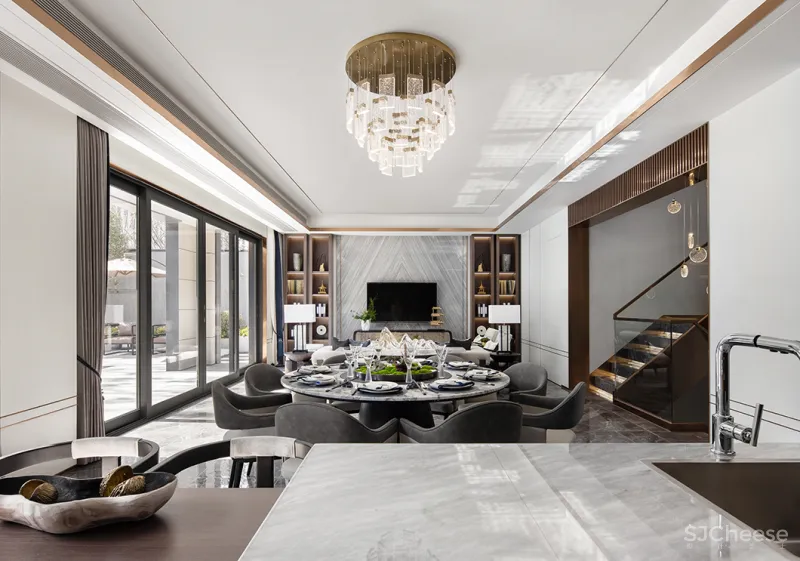 550㎡新中式别墅,寻一方诗意栖居!