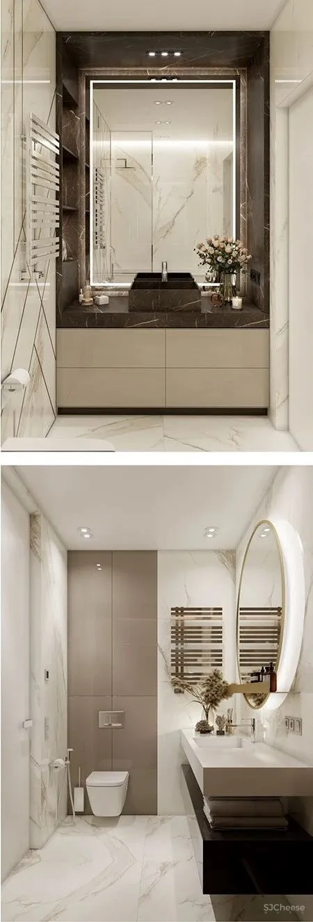 120m²私宅设计，黄铜与轻奢的邂逅