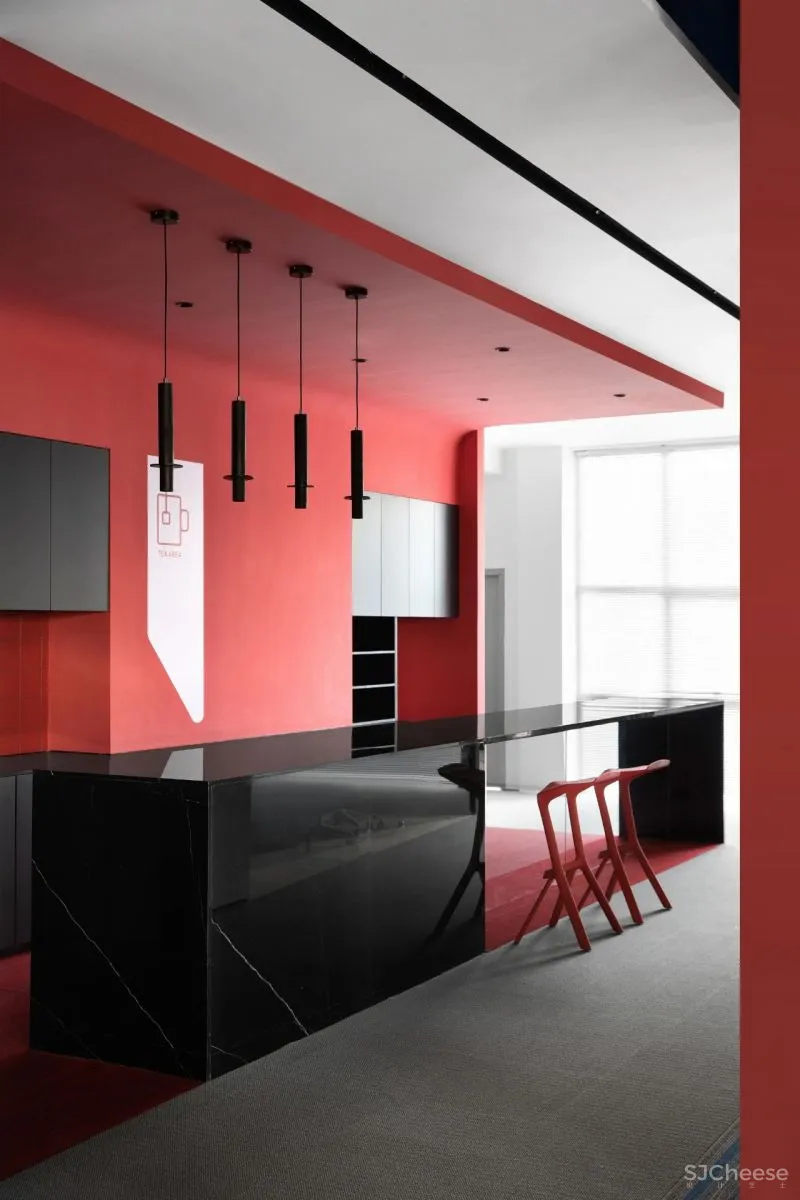 知白设计 × 智见未来办公空间:趣味分割