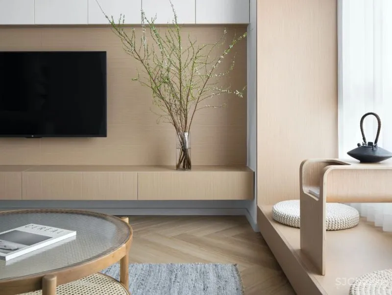 低明度灰 木色,简单纯粹的生活方式| 境屿空间研究室