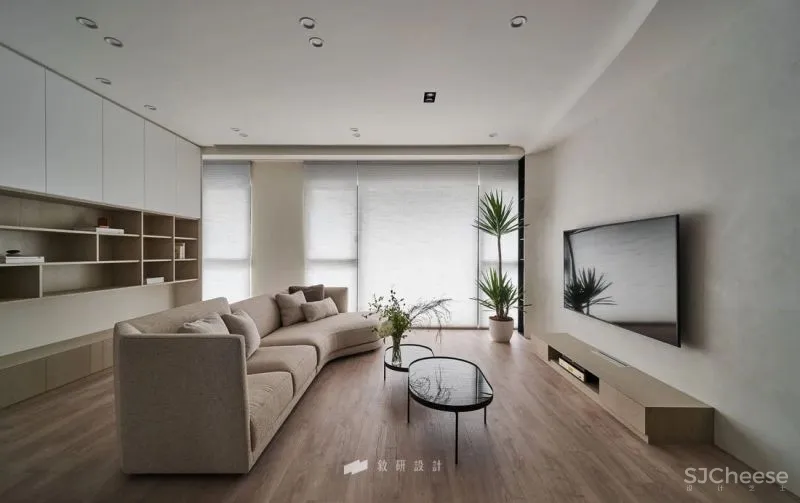 165㎡原木复式,温暖质感