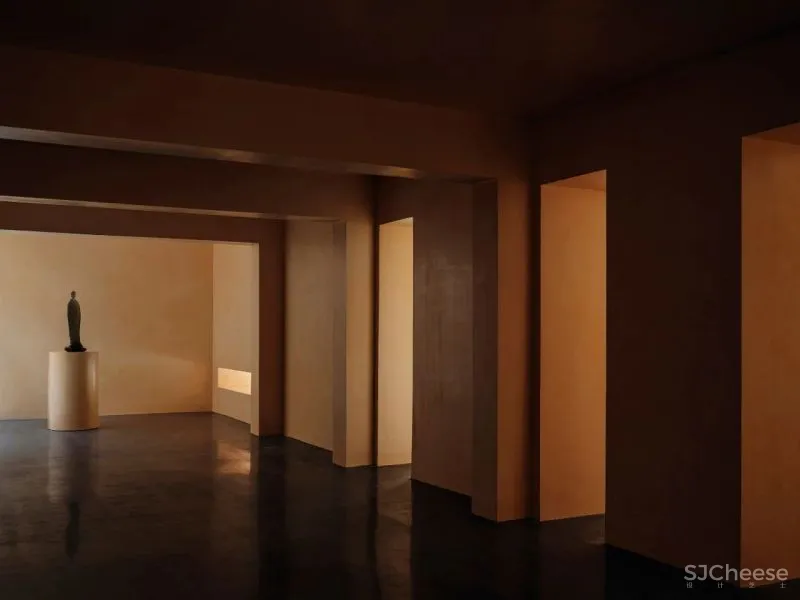 Team BLDG transforms factory bathhouse into skylit art gallery