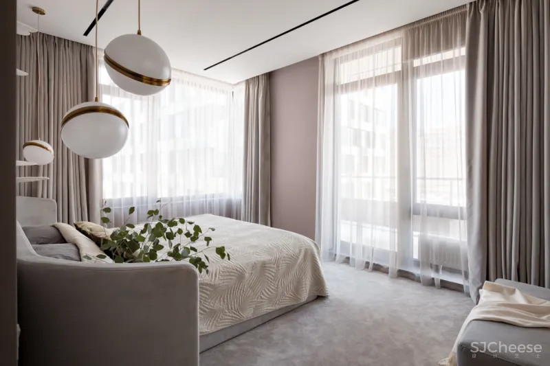 将并不算宽敞的公共区域塞的满满当当,没想到还如此好看!