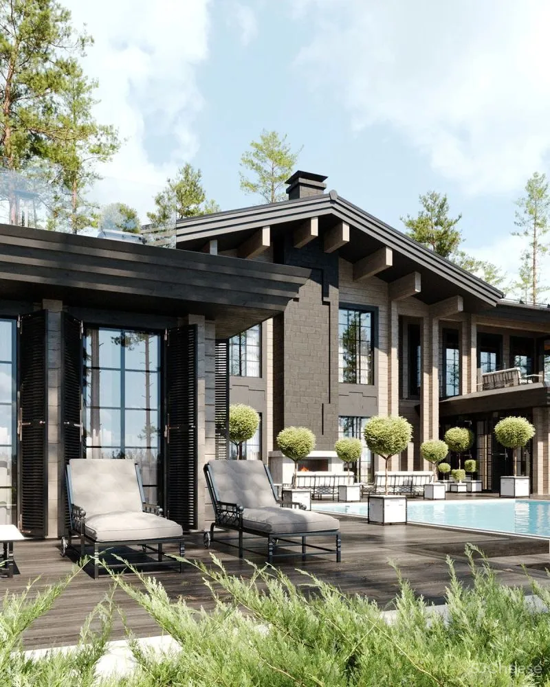 360㎡简约风豪宅,成功人士的气质!