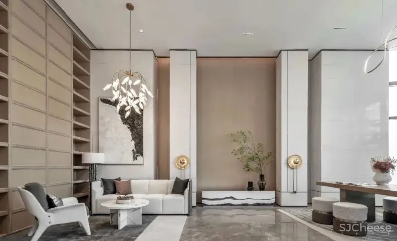 以山海之形,抒写极简诗意空间 大森设计