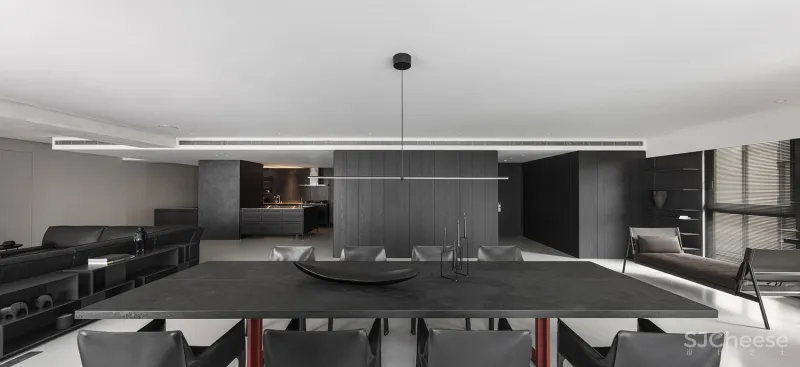 台湾264㎡住宅设计 墨片 水相设计