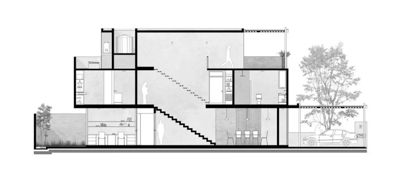 Yavia House Interstitial Arquitectura