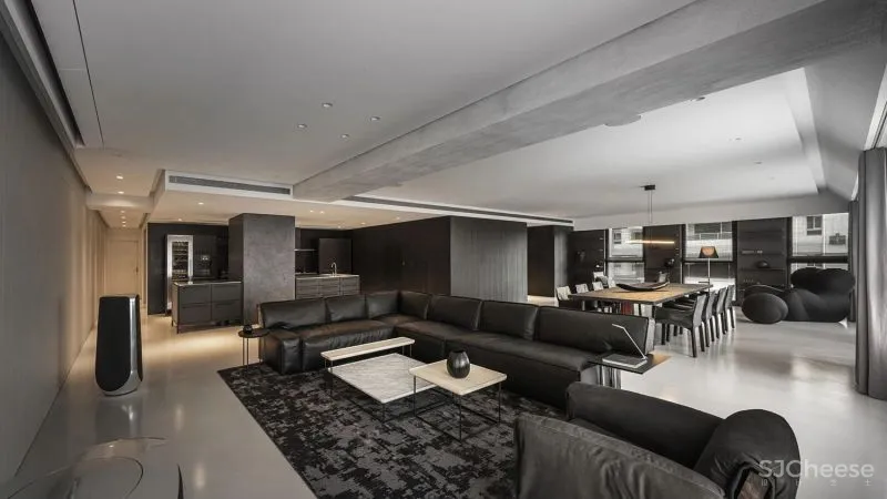 台湾264㎡住宅设计 墨片 水相设计