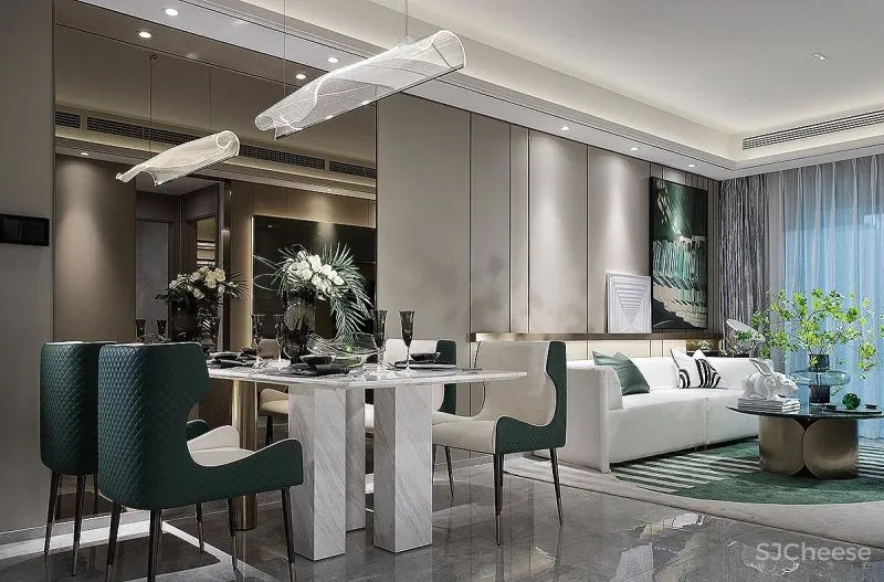 其境设计:现代风个性小户型,尽显优雅高级格调!