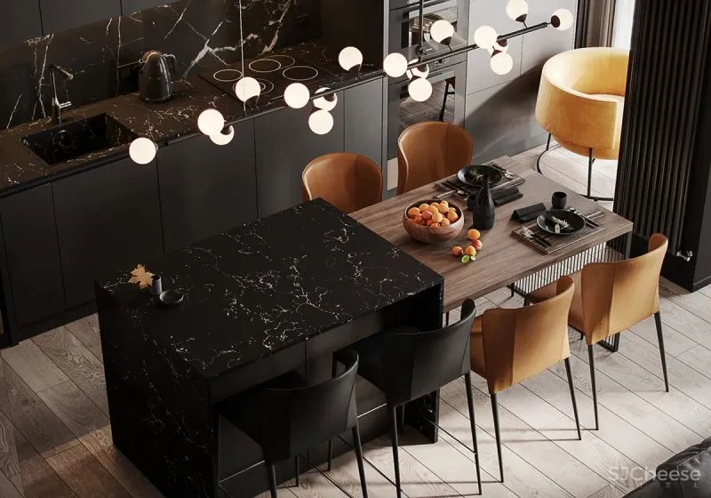 89㎡原木 黑色，你喜欢吗