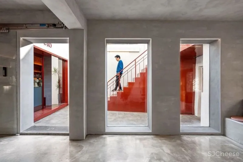 新作 “市井”和“现代”的新旧共生 请请咖啡店，济南 空间里