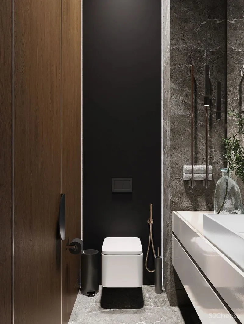 305㎡简约顶层公寓,轻奢之家!