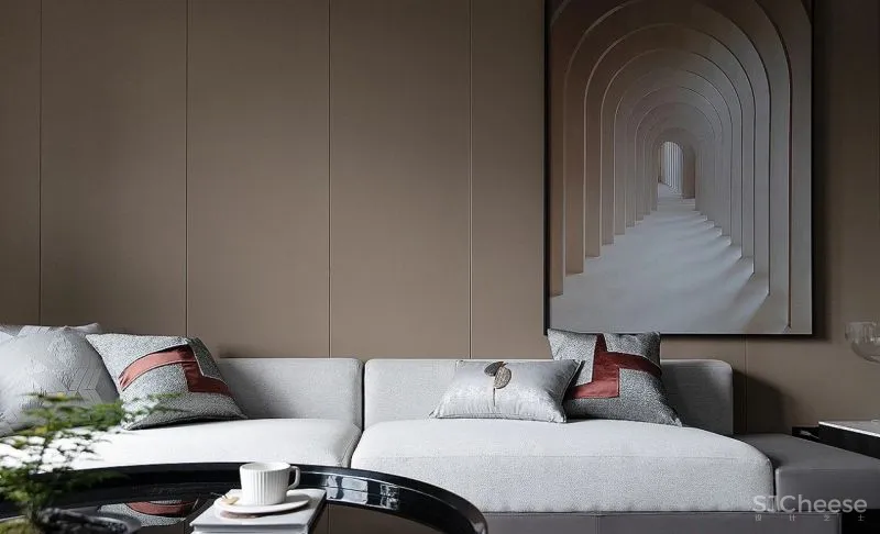 其境设计:凸显空间的自然美学,暖色调下的简洁随性!