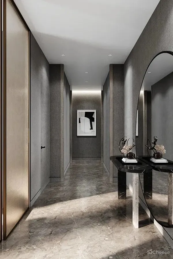 180㎡撞色高级灰住宅，质感十足!