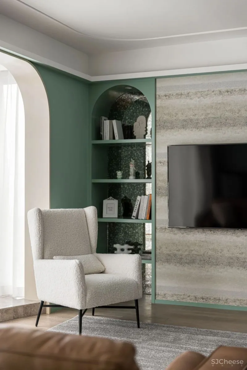 现代轻复古风,浪漫自然的家居感 花漾美作