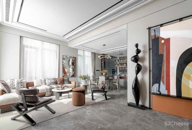 HWCD 绍兴元垄镜庐排屋样板间